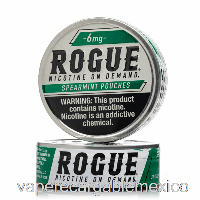 Bolsas De Nicotina Rogue Recargables Para Vape - Menta Verde 6 Mg (paquete De 5)